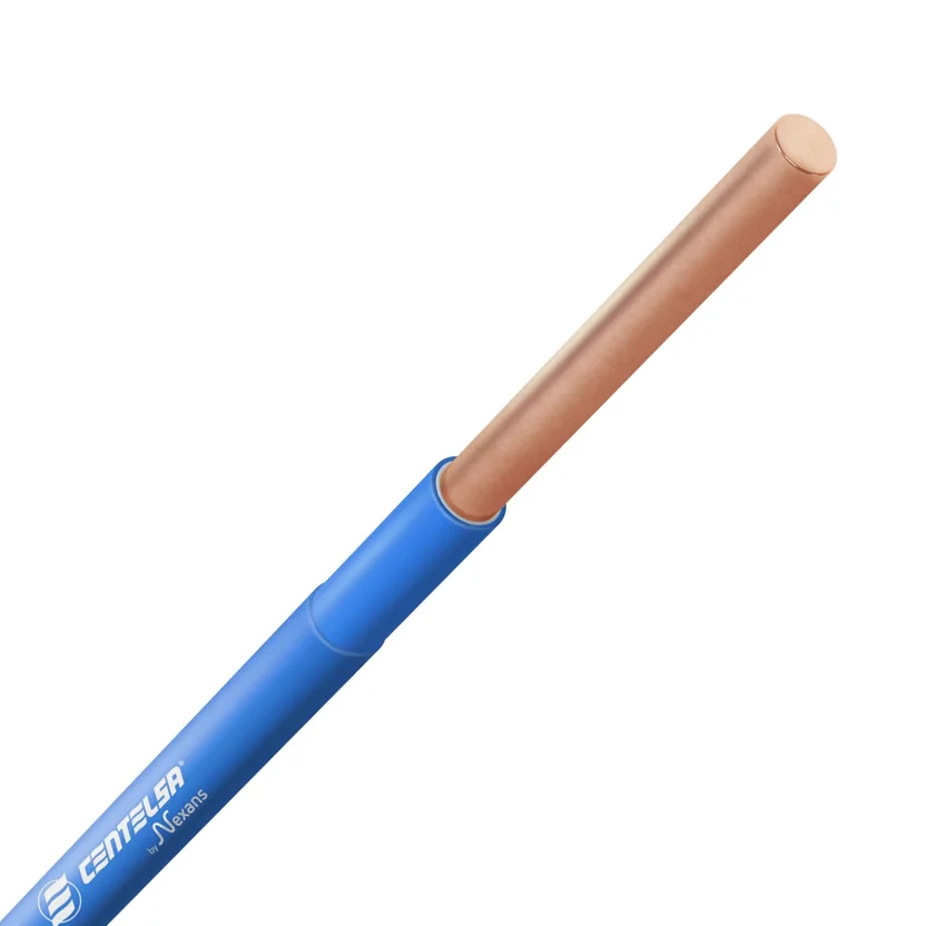 ALAMBRE COBRE THHN 14 AZUL - Image 2