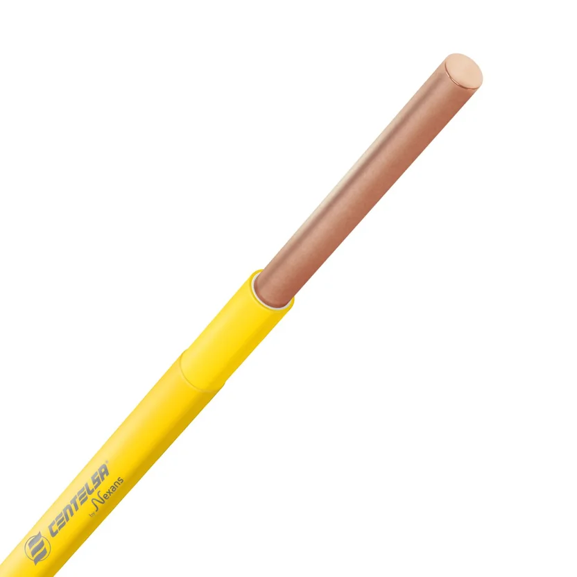 ALAMBRE COBRE THHN 14 AMARILLO - Image 2