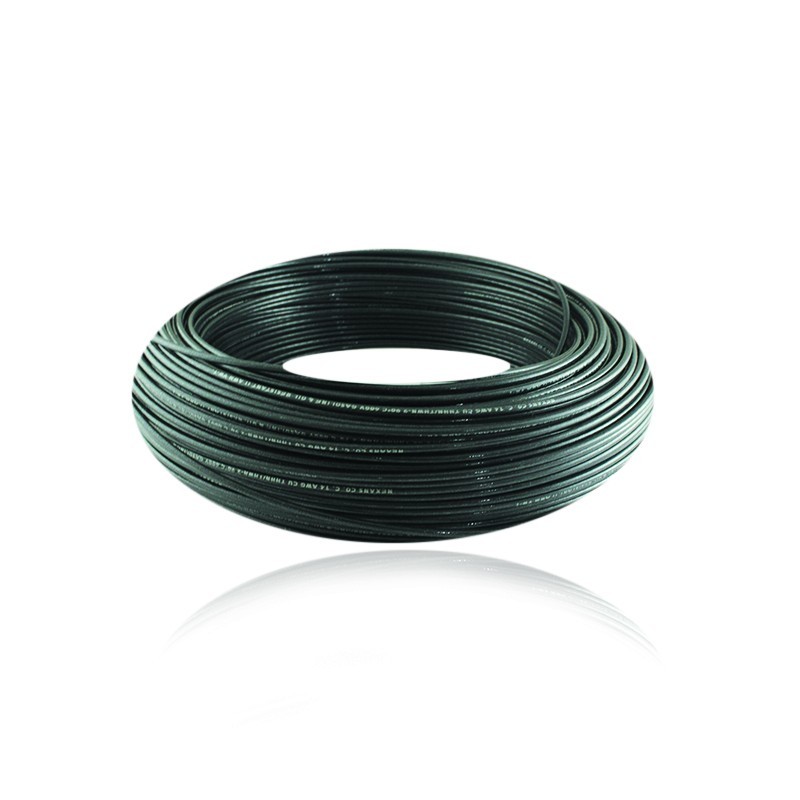 CABLE 7 HILOS THHN N14 NEGRO