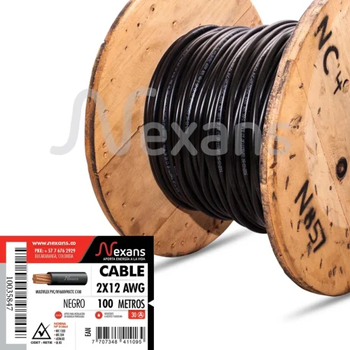 CABLE MULTIFLEX 2X12