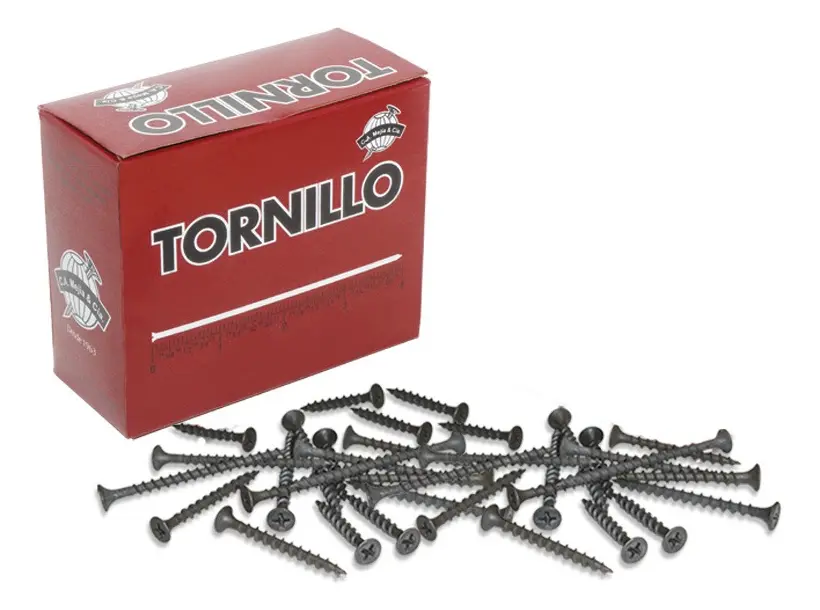 Tornillo Drywall Negro 8x2 - X 250 Unds - Image 2