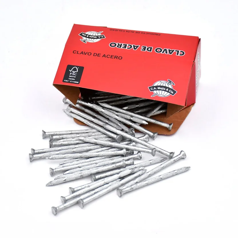 Clavo Acero Estriado Vertical 3 500 G 2V43L05 - Image 3