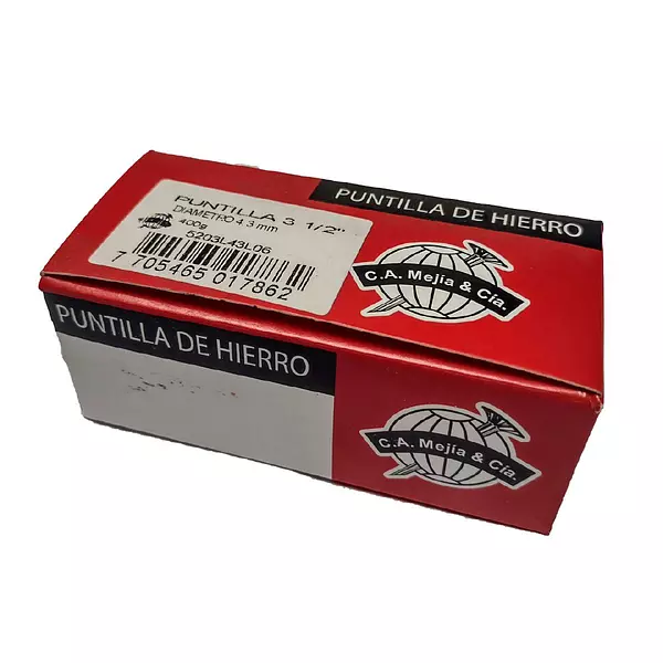 PUNTILLA DE HIERRO 2 S.C. 400 GRMS