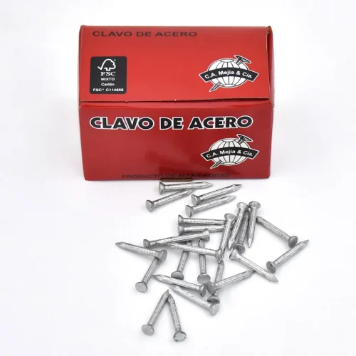 Clavo Acero Estriado Vertical 1" 500 G  522V30L06