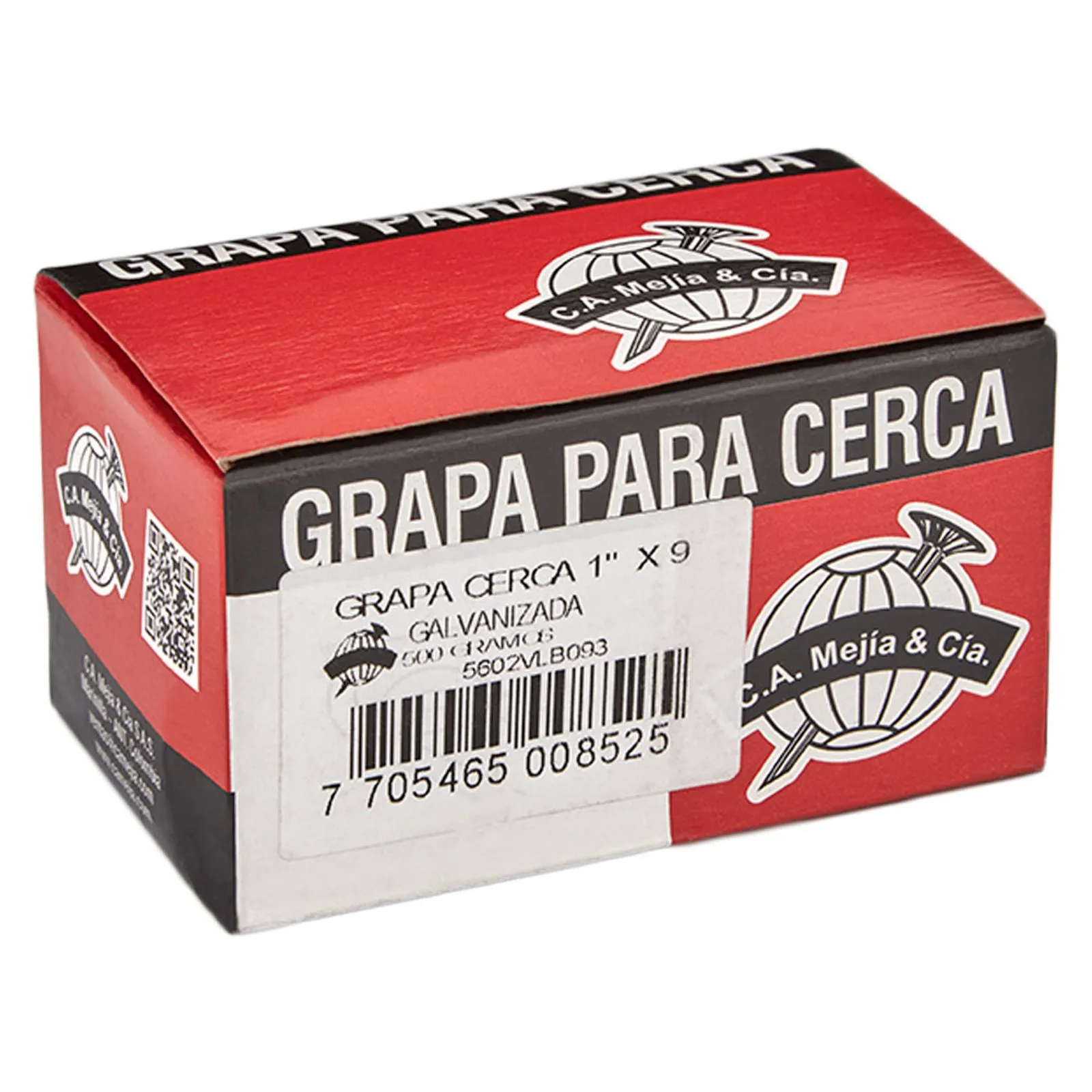 GRAPA CERCA 1 X 9 GALVANIZADA X KG - Image 2