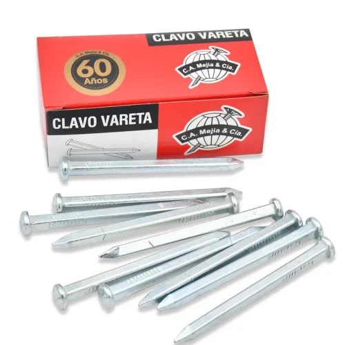 CLAVO VARETA DE 4. 1/2" GALVANIZADA X 1 KL