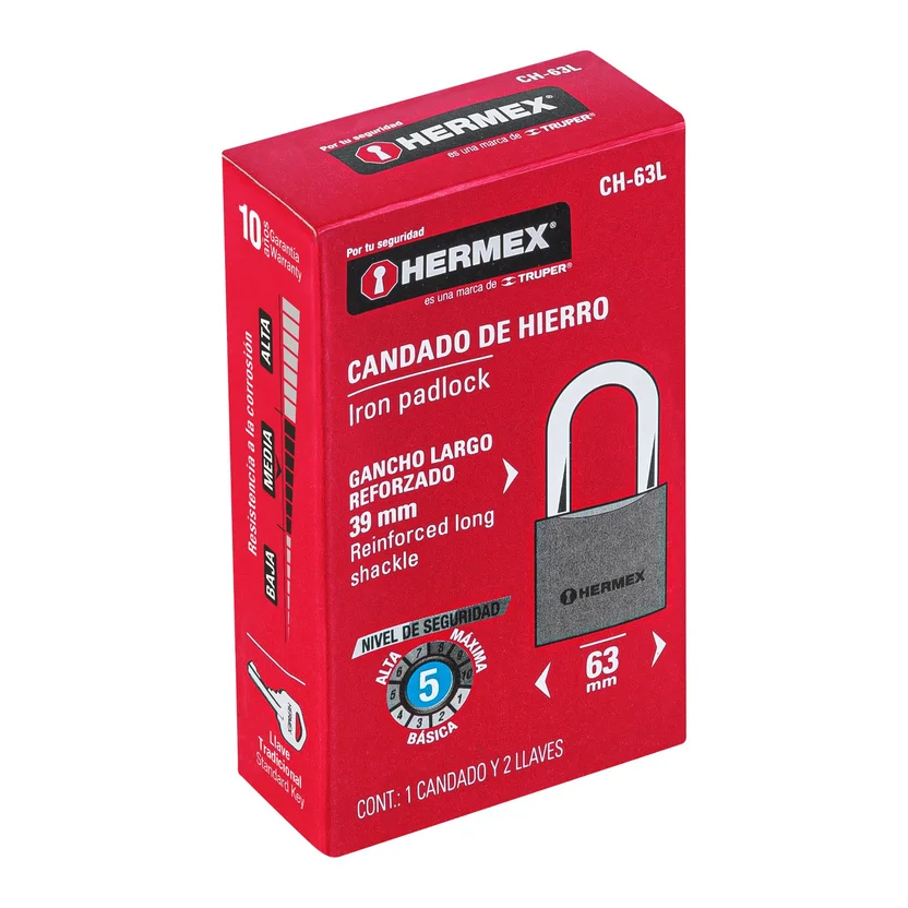 CANDADO HIERRO 63MM - Image 3