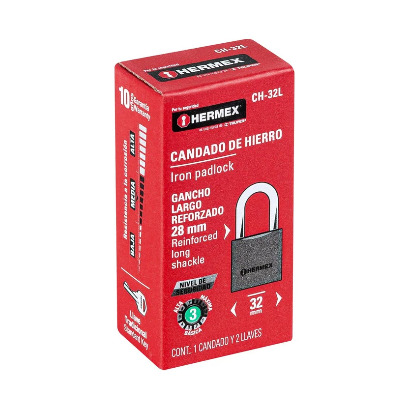 CANDADO HIERRO 32MM - Image 3