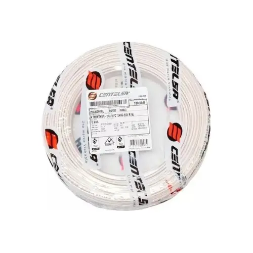 CABLE 7 HILOS THHN N12 BLANCO