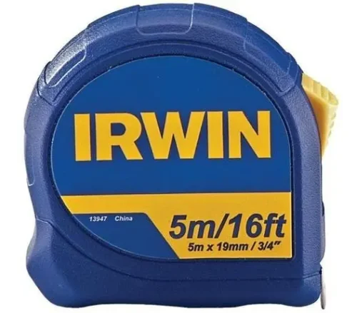 CINTA MÉTRICA STANDARD 5 MTS IRWIN IW13947