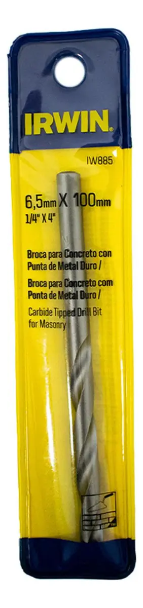 BROCA MURO IRWIN 1/4X4 (IW885)