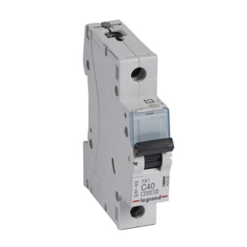 INTERRUPTOR MONOPOLAR DE RIEL TX3 40 A