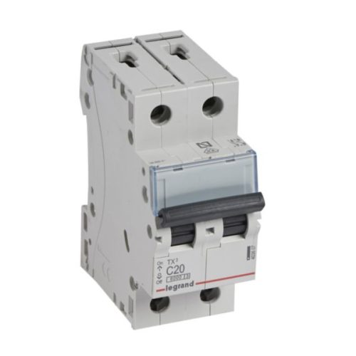 INTERRUPTOR BIPOLAR DE RIEL TX3 20 A