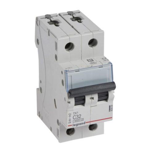 INTERRUPTOR BIPOLAR DE RIEL TX3 32 A