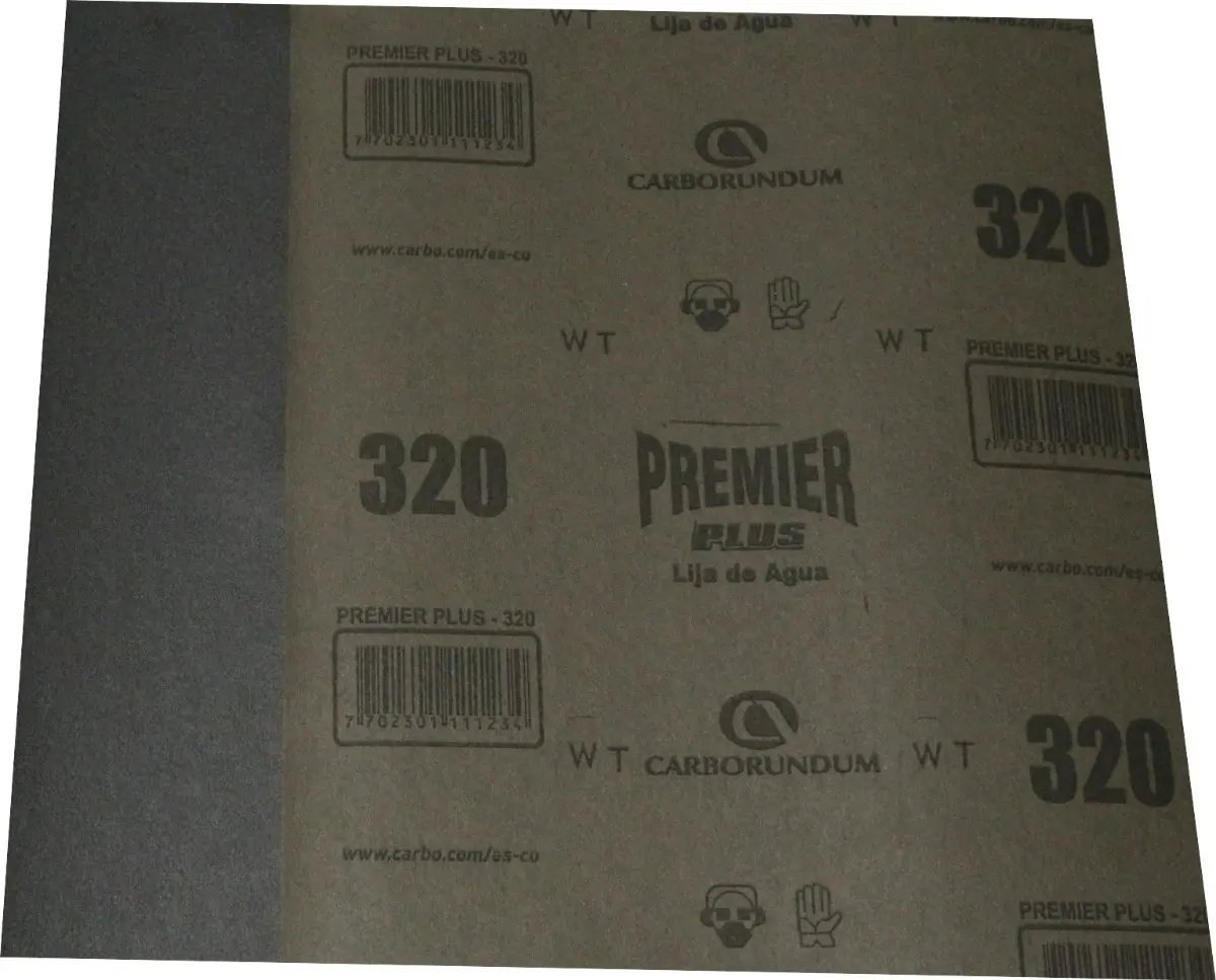 LIJA PREMIER GR. 320 HOJA 9X11