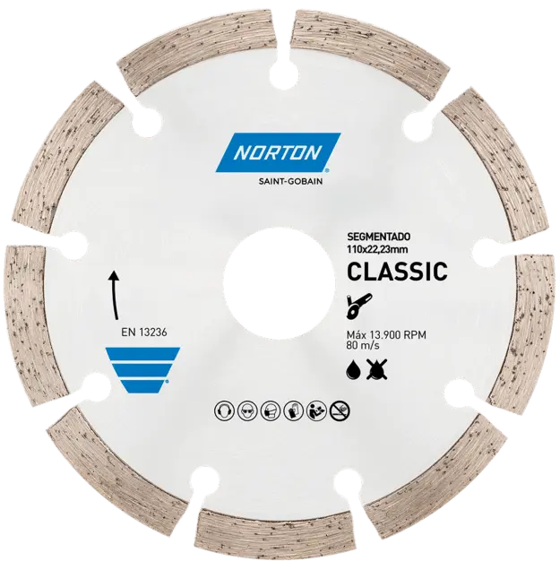 DISCO DIAMANT 9X230 SEGMENTADO CLASSIC