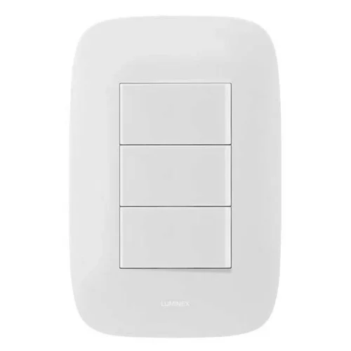 INTERRUPTOR TRIPLE BLANCO