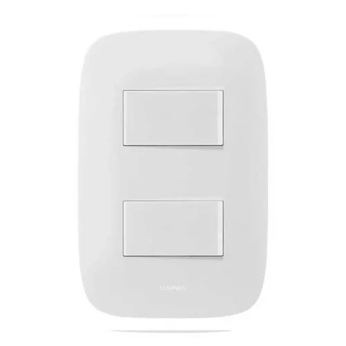 INTERRUPTOR DOBLE CONMUTABLE BLANCO