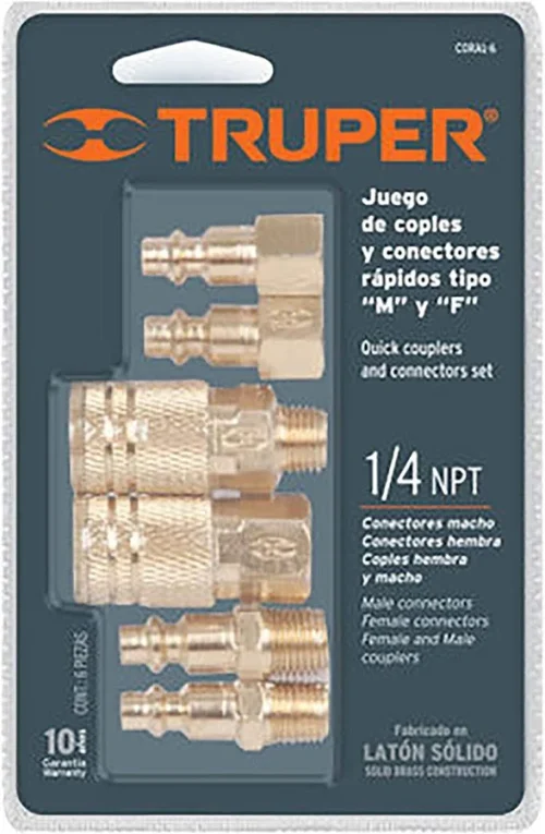 JUEGO DE ACOPLES RAPIDO