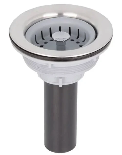 CANASTILLA 4 INOX-PLASTICA GRIS
