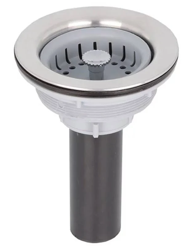 CANASTILLA 4 INOX-PLASTICA GRIS