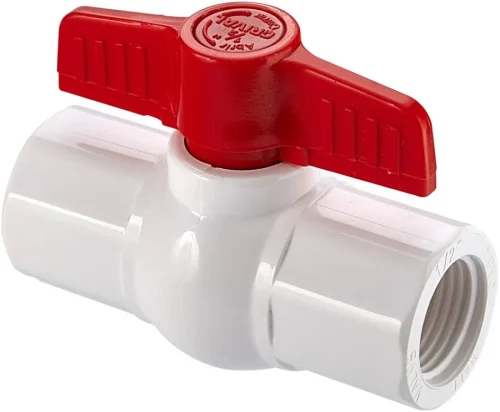 VALVULA DE BOLA 1/2 PVC ROSCAR